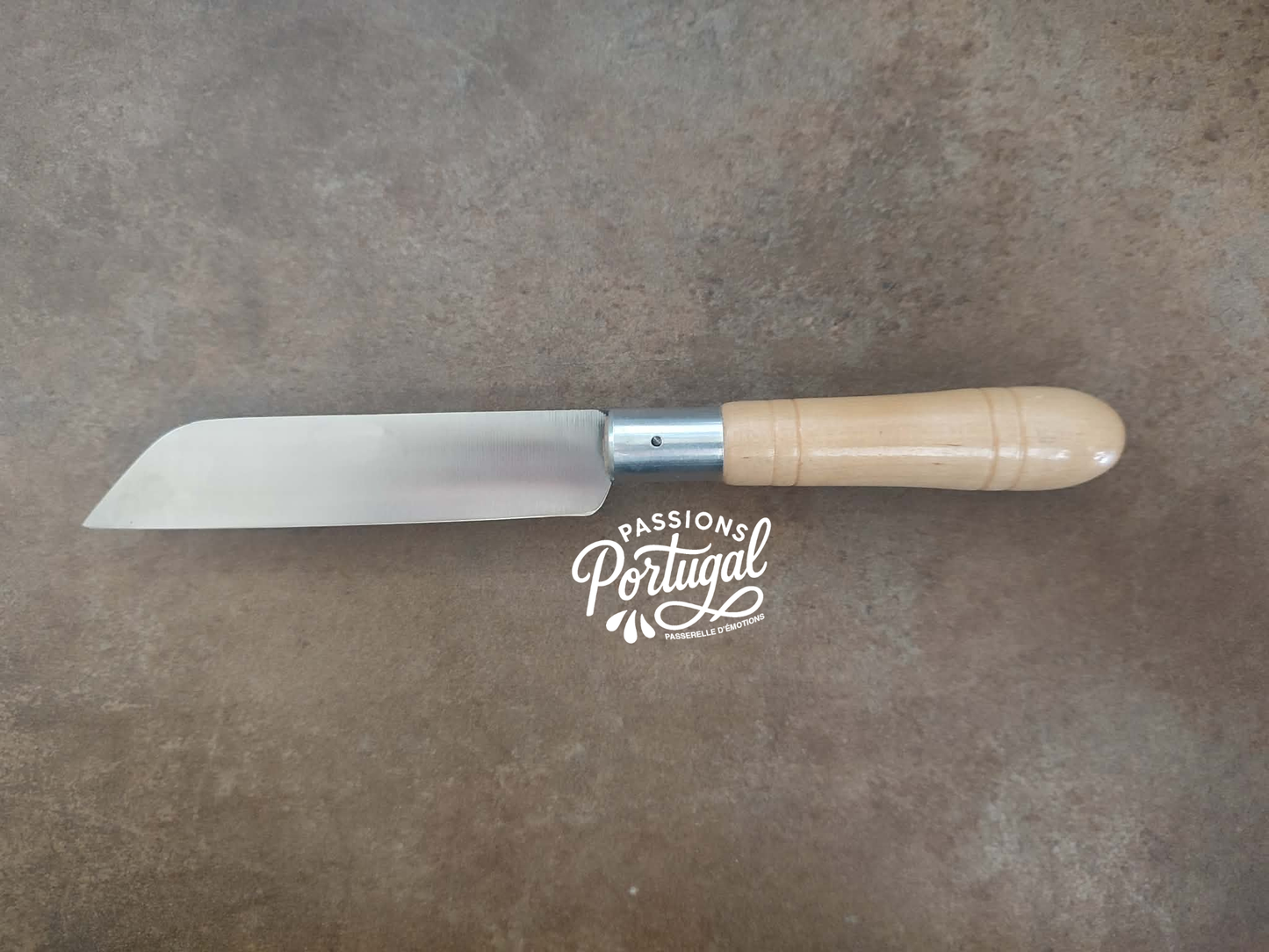 Couteau portugais artisanal inox & bois n° 03