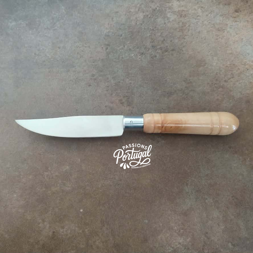 Couteau portugais artisanal inox & bois N°1