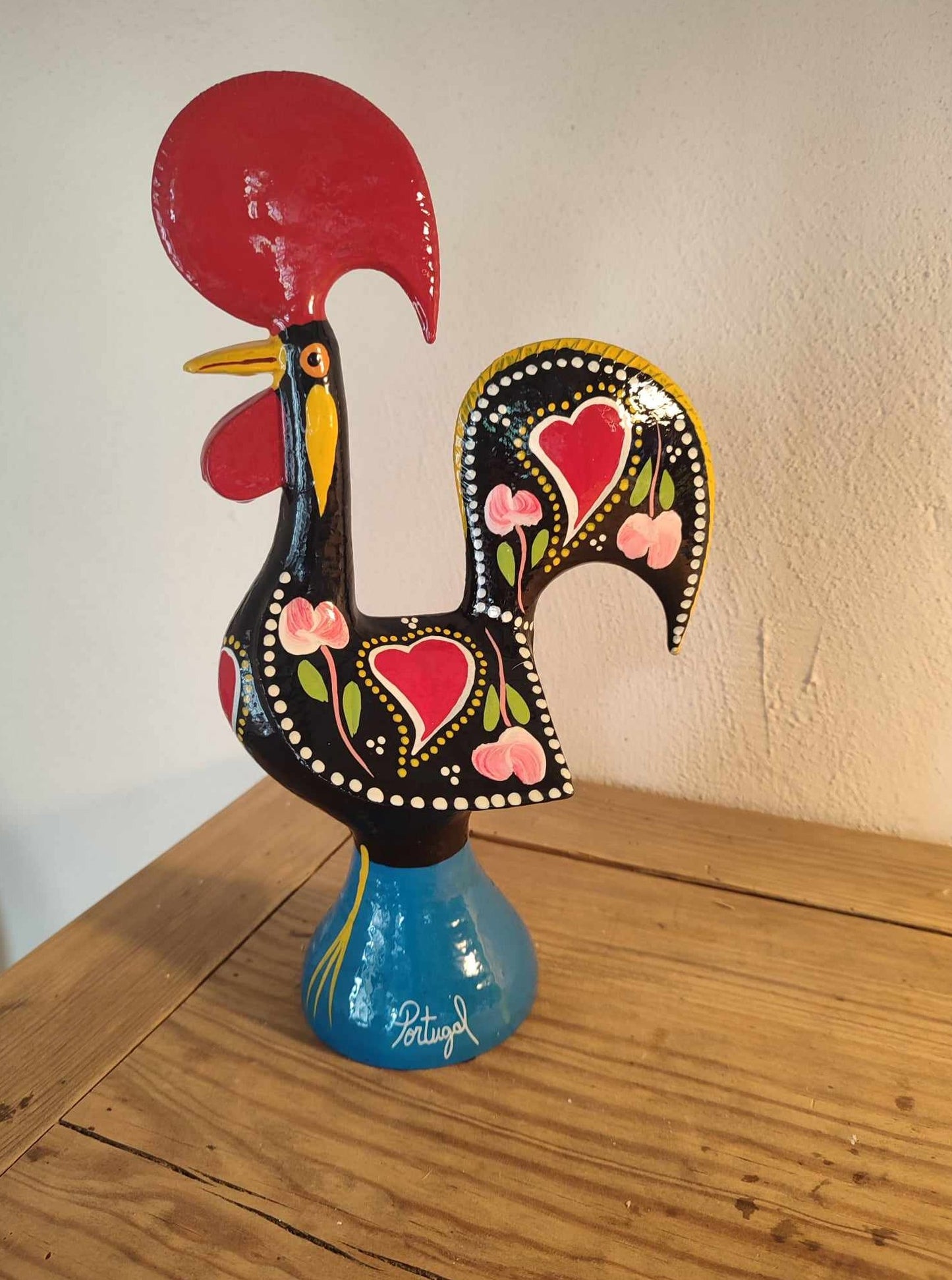 Coq de Barcelos en métal 30 cm - Galo de Barcelos