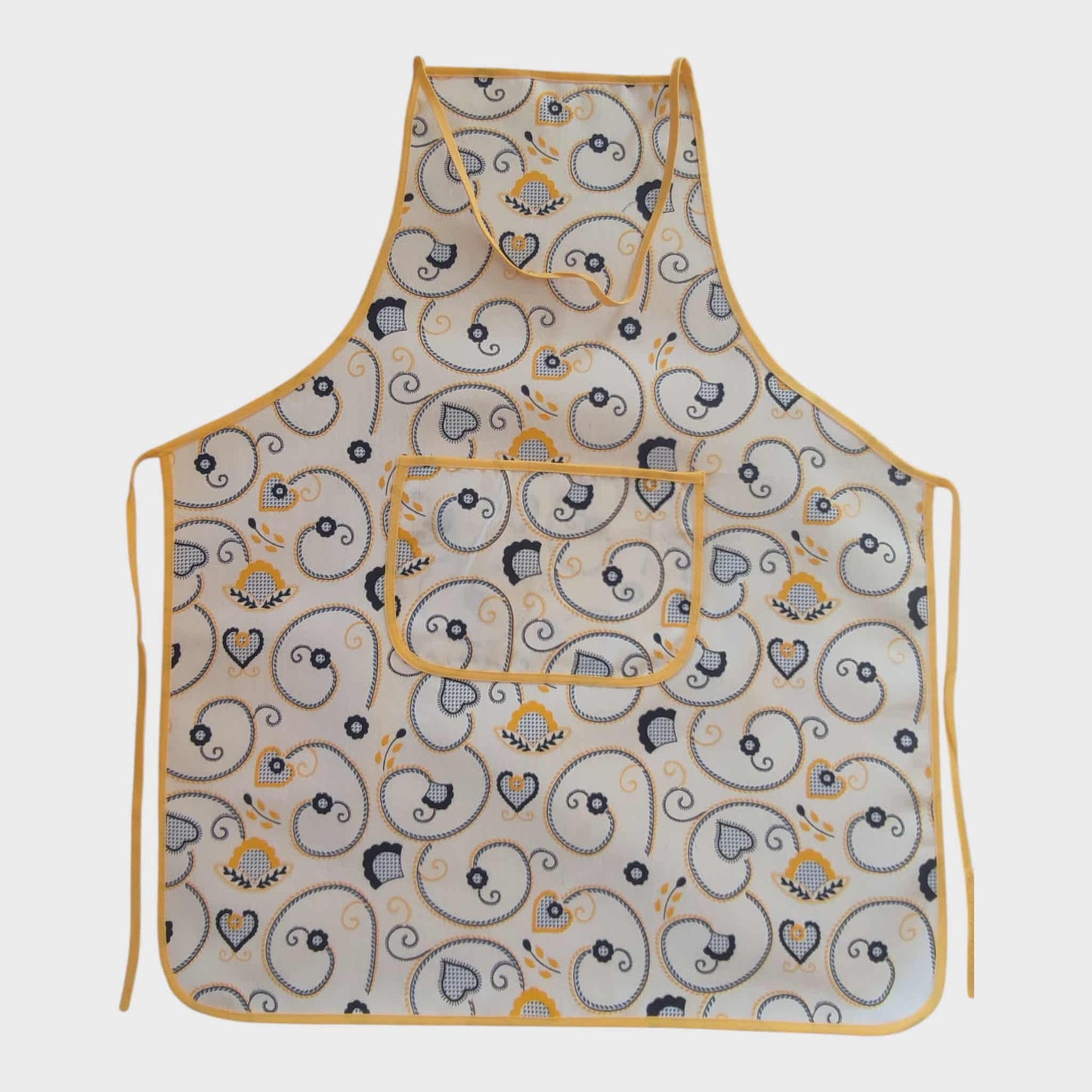 Tablier 100% coton "Viana Portugal" (jaune)