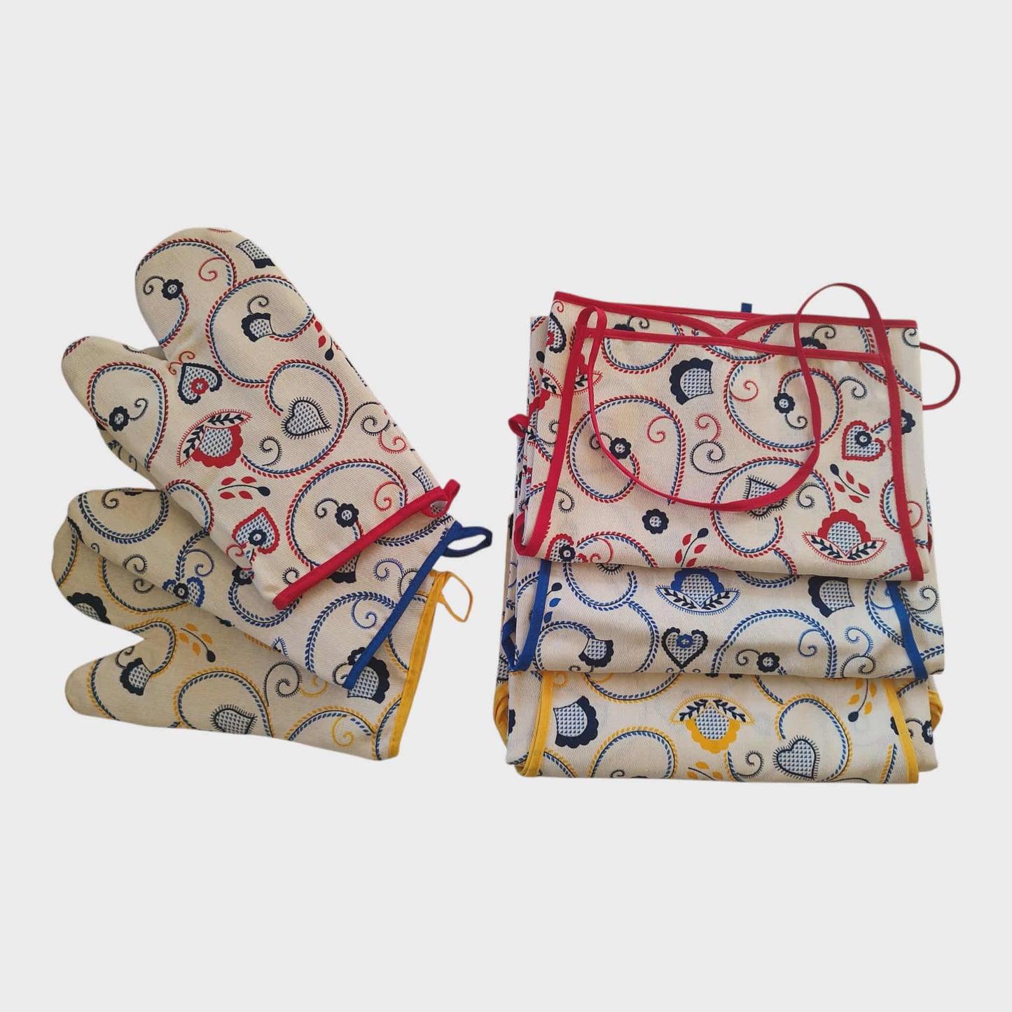 Gant de cuisine "VIANA PORTUGAL" (bleu)