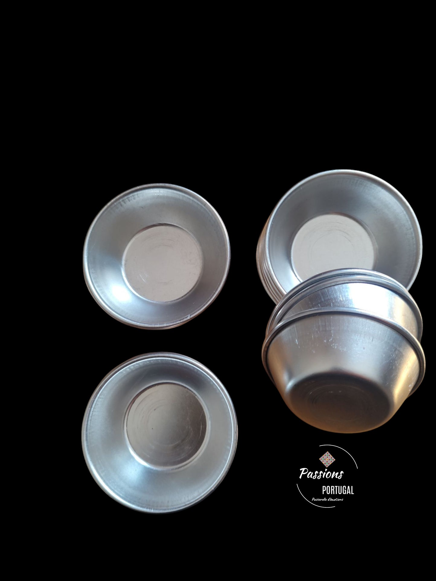 Moules à PASTEL DE NATA (n°2) - Lot de 6