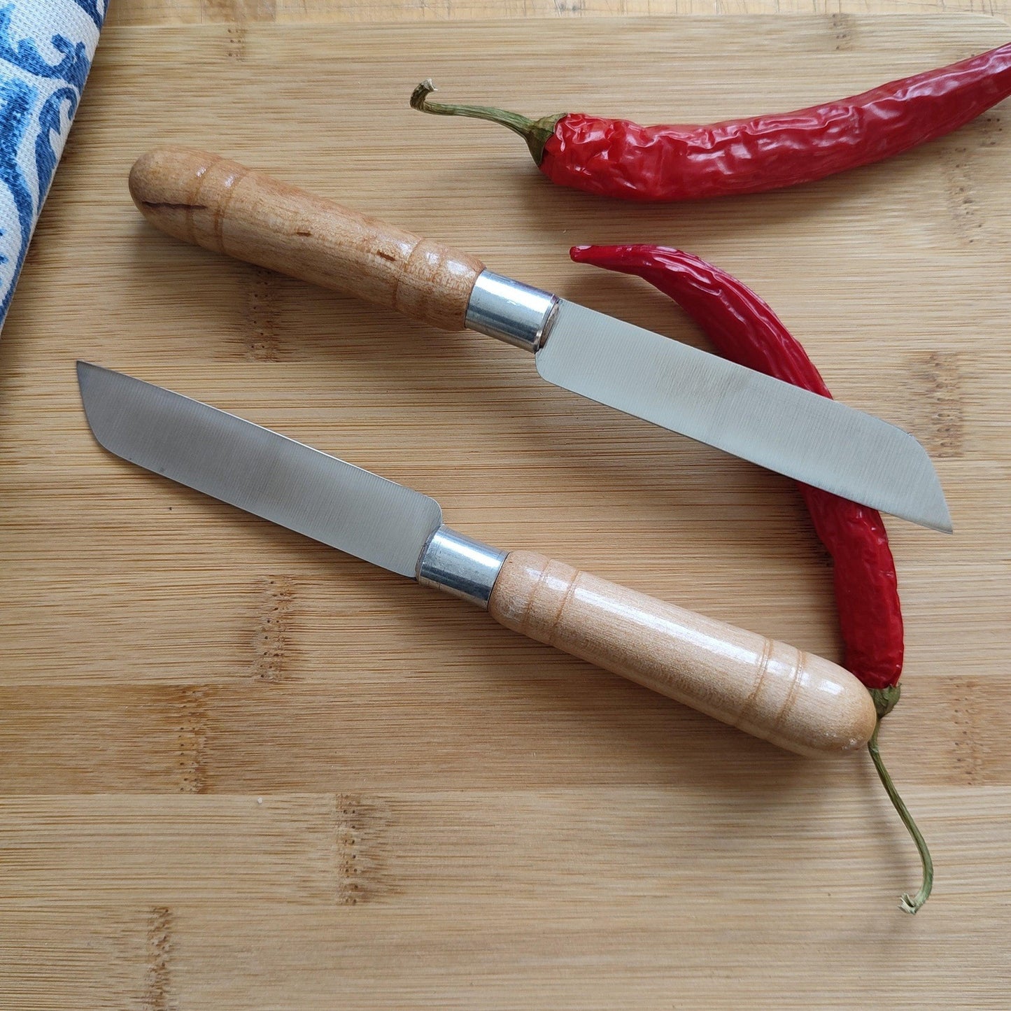 Couteau inox & bois n° 01