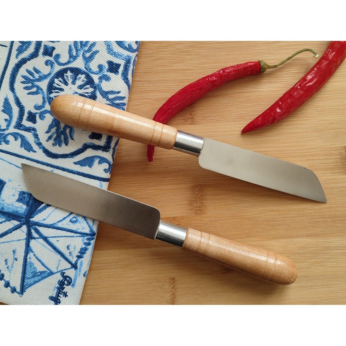 Couteau inox & bois n° 02