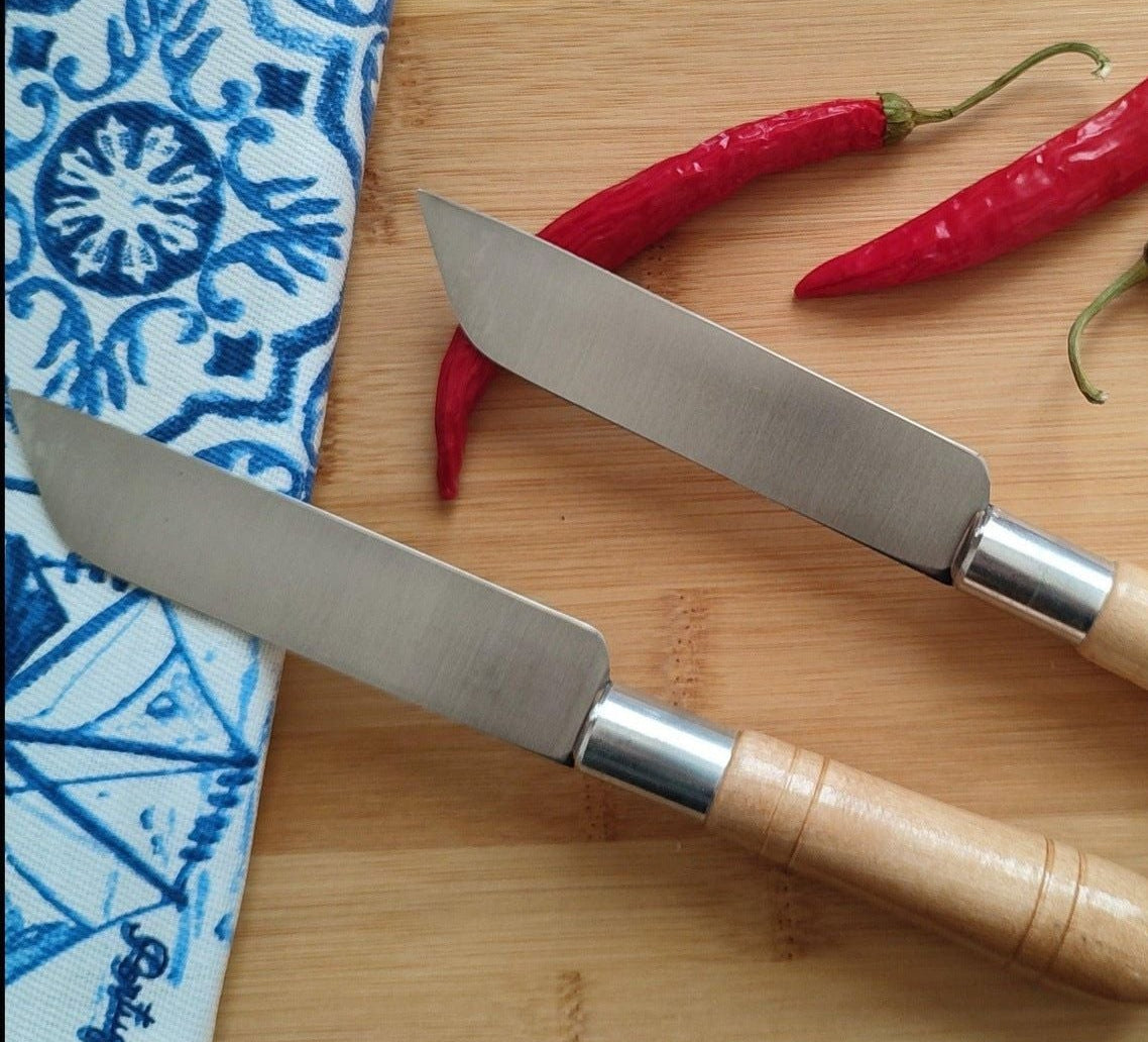 Couteau inox & bois n° 03