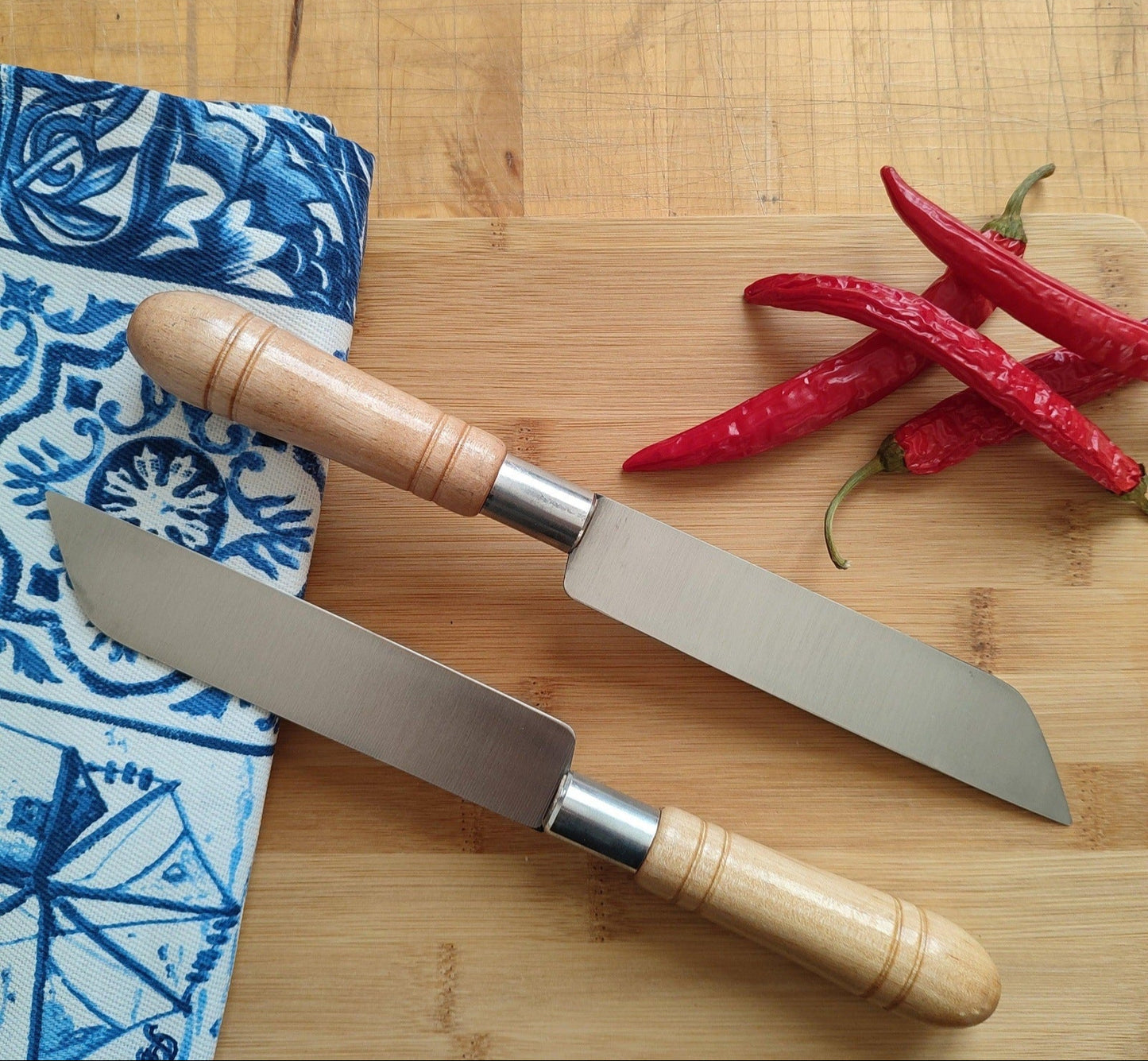 Couteau inox & bois n°04