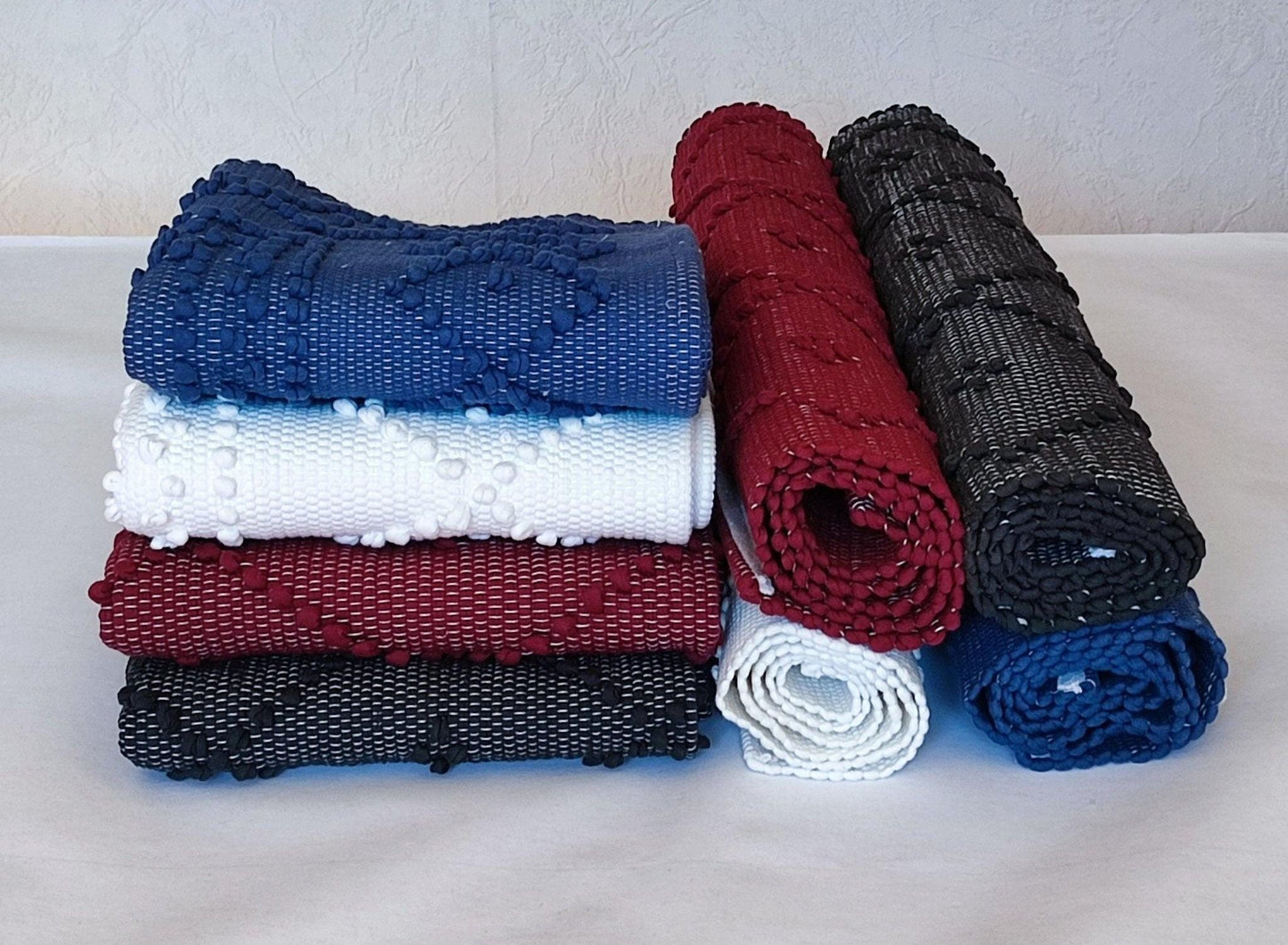 Tapis PUXADO - 100% coton noir