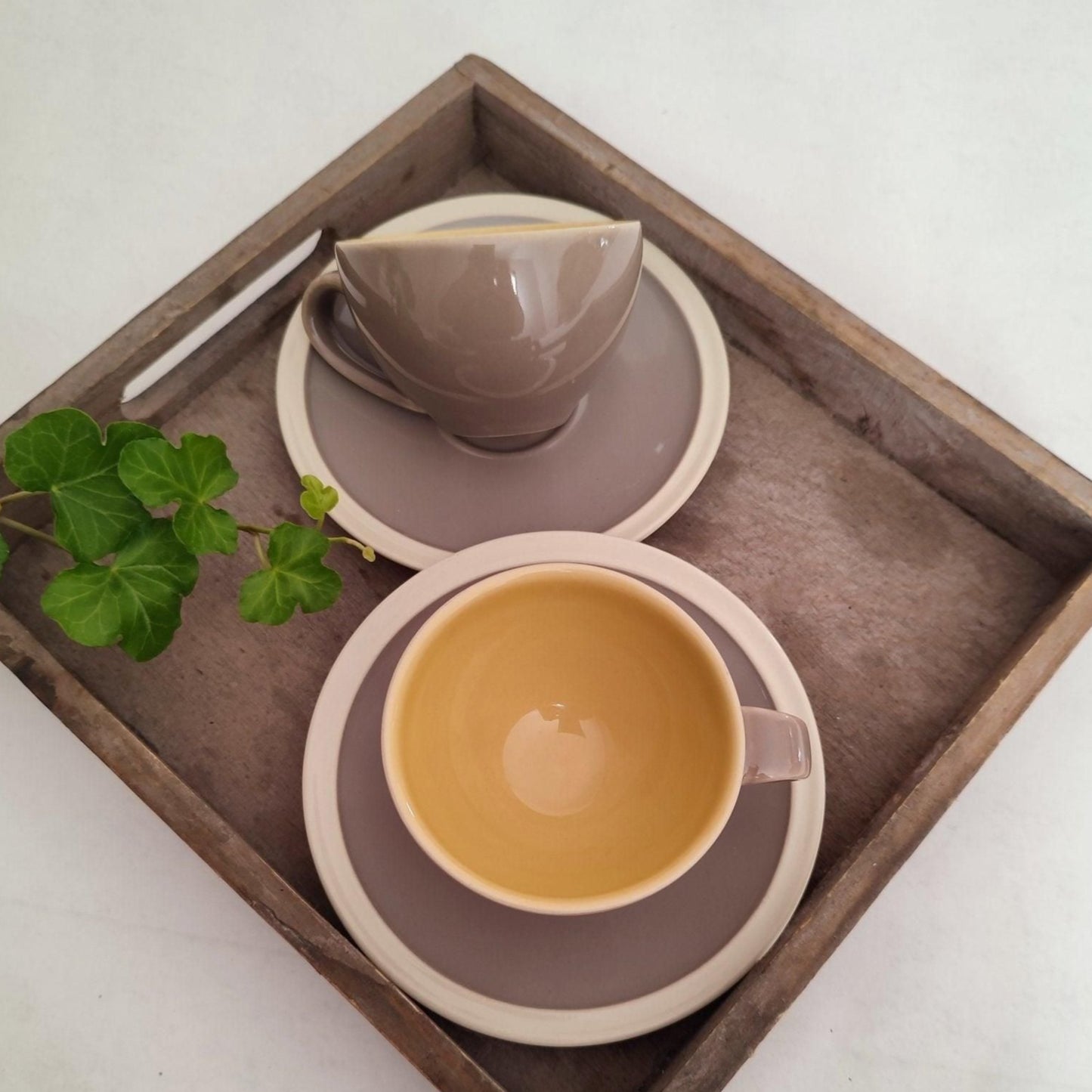 Tasse à café & soucoupe