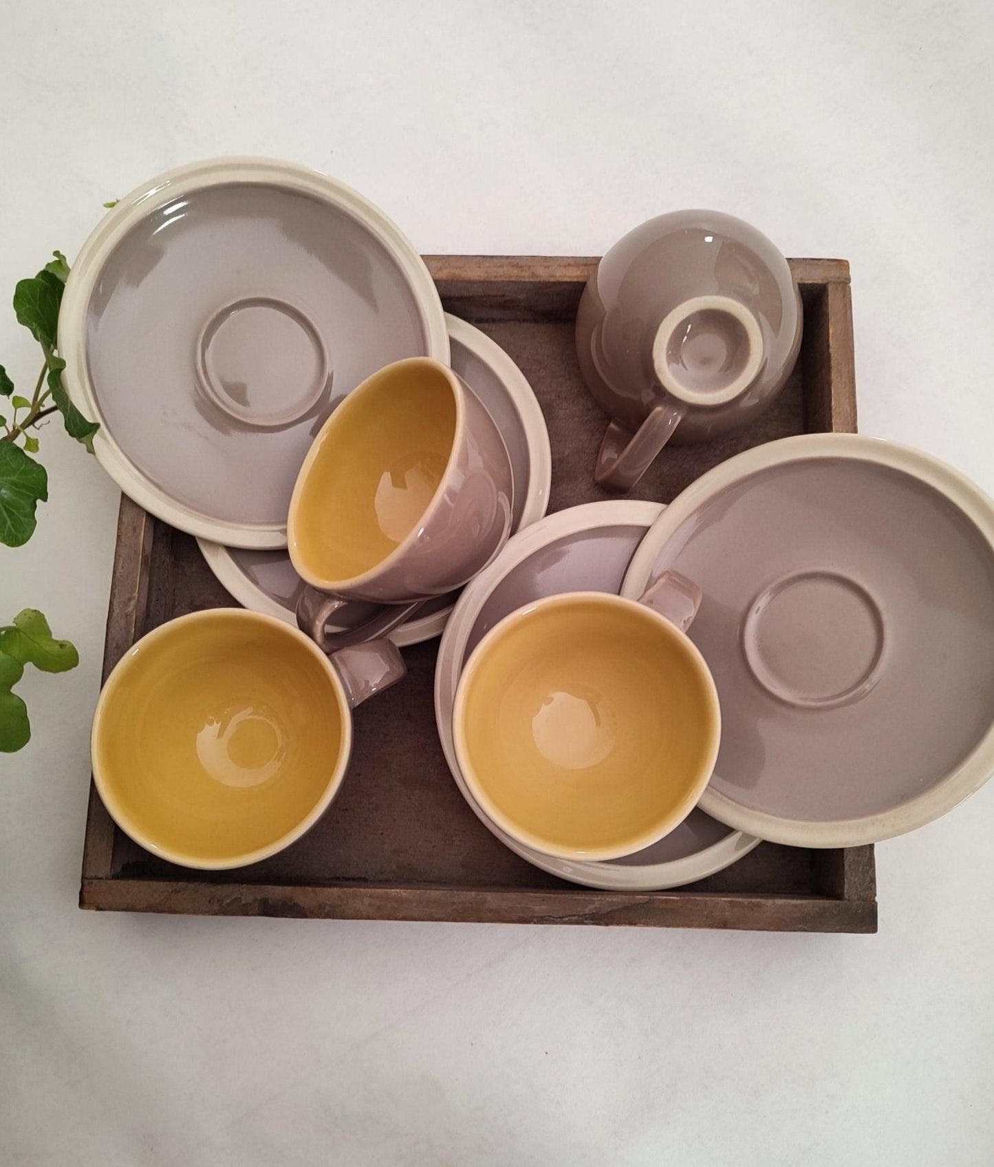 Tasse à café & soucoupe