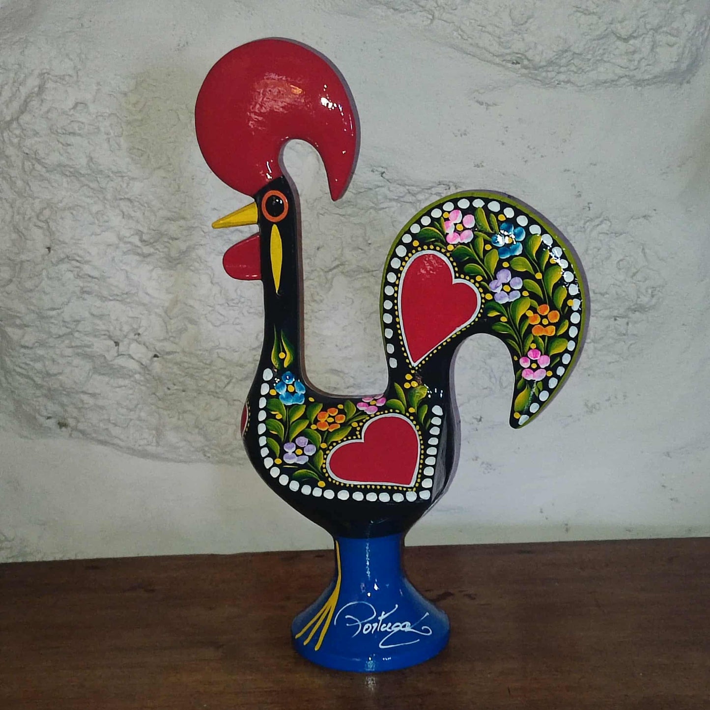 Coq de Barcelos en métal 34 cm - Galo de Barcelos