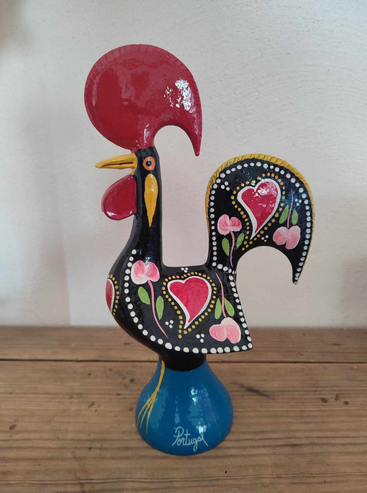 Coq de Barcelos en métal  30 cm - Galo de Barcelos