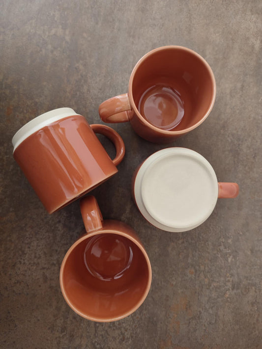 Mug en grès terracotta