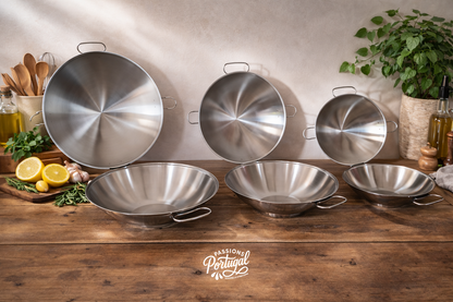 Cataplana inox 4/6 couverts (diamètre 30 cm)