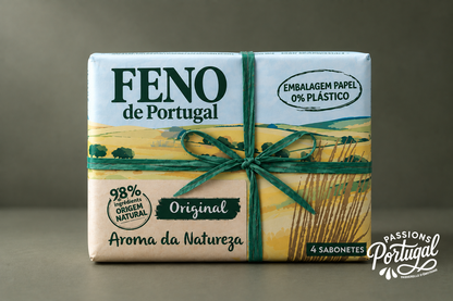 Savon FENO de Portugal, Original « Aroma da Natureza » Lot de 4
