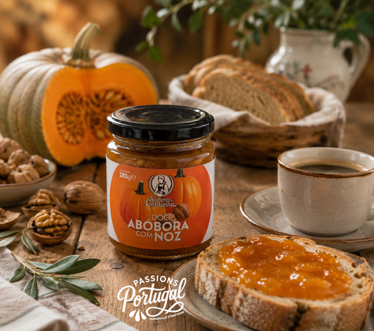Confiture artisanale Citrouille & Noix (Abóbora com Noz)