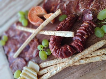 Chorizo "Chouriço" doux de la race de porc BISARO
