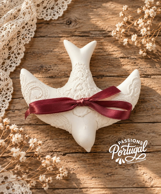 Plâtre parfumé HIRONDELLE DENTELLE "Andorinha"