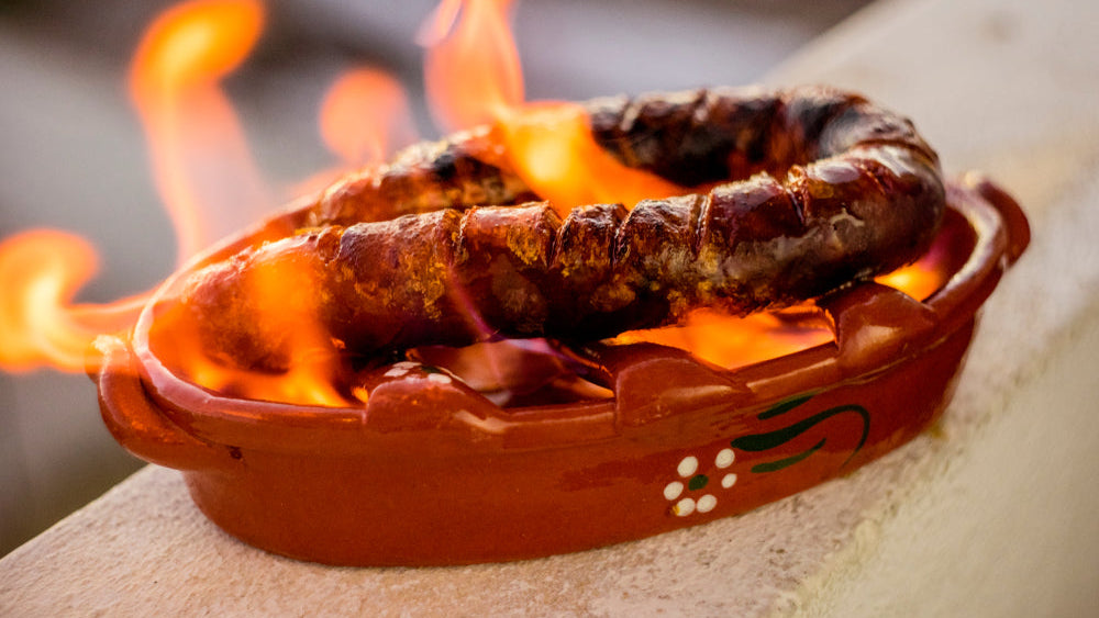 Grille pour chorizo grillé  24 CM - assador de chouriço