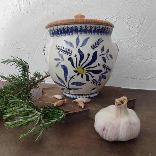 Pot à ail en céramique