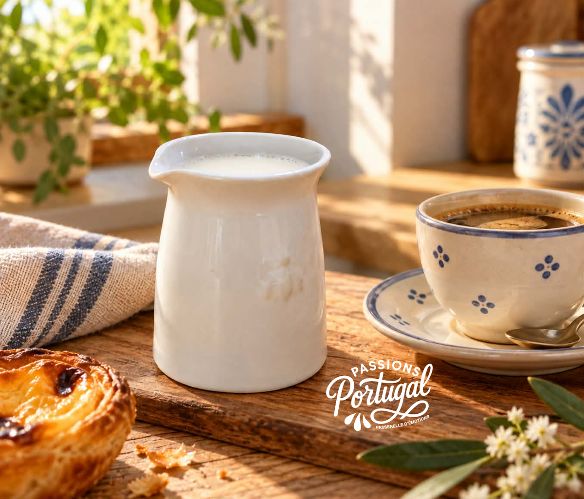 Petit pot à lait en grès avec abeille en relief