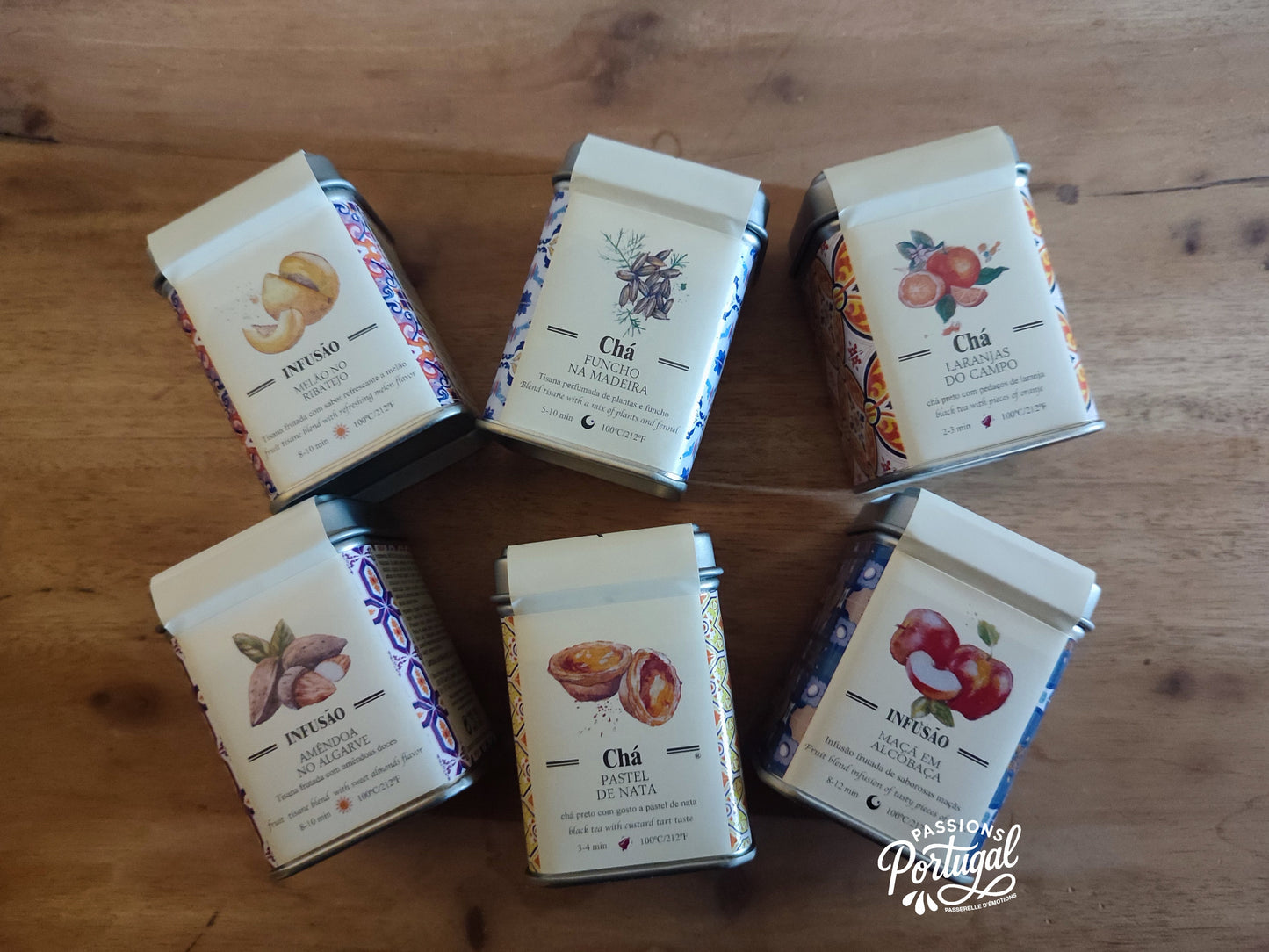 Coffret découverte de thés & infusions portugais