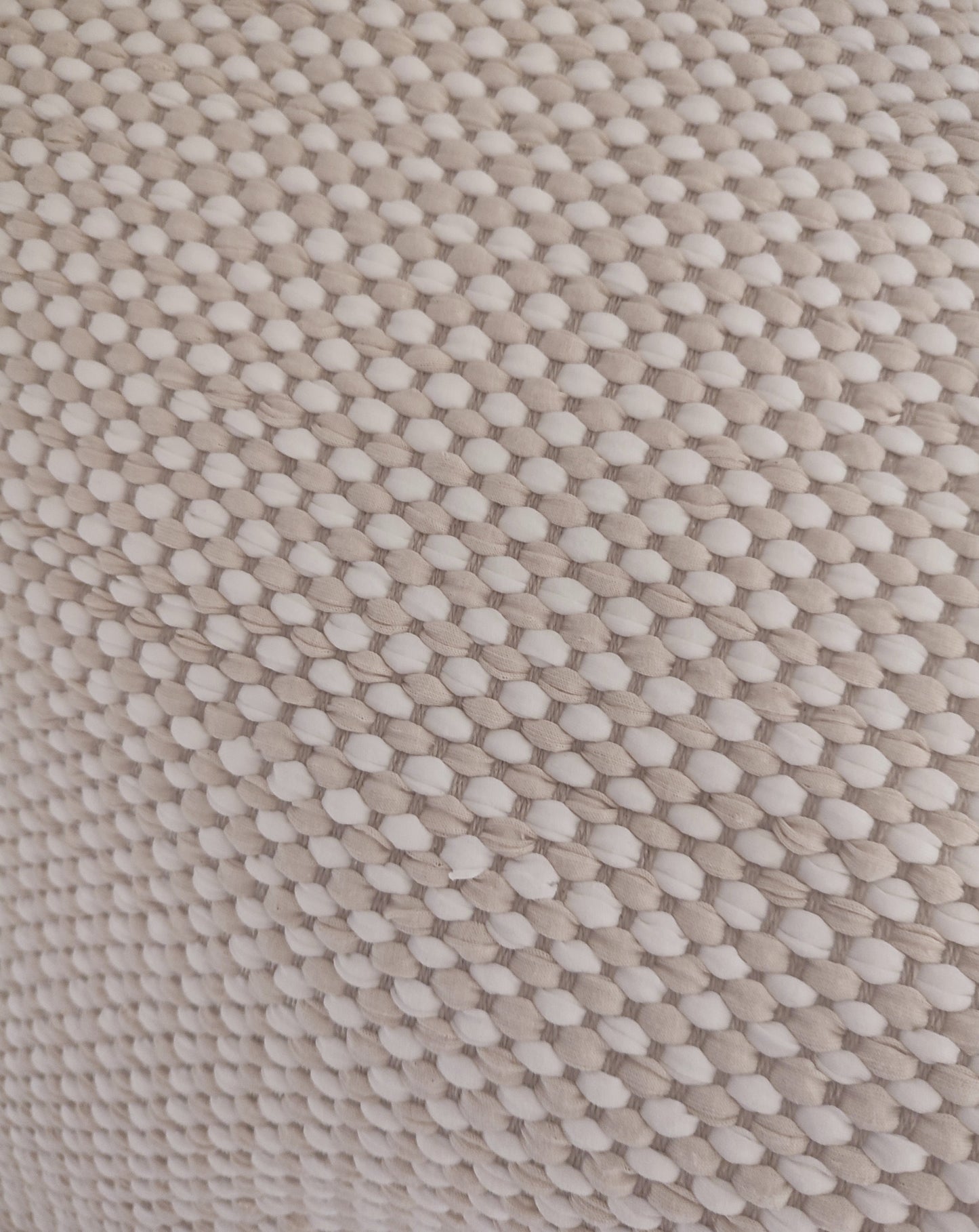 Tapis beige avec franges 150 x 100 cm