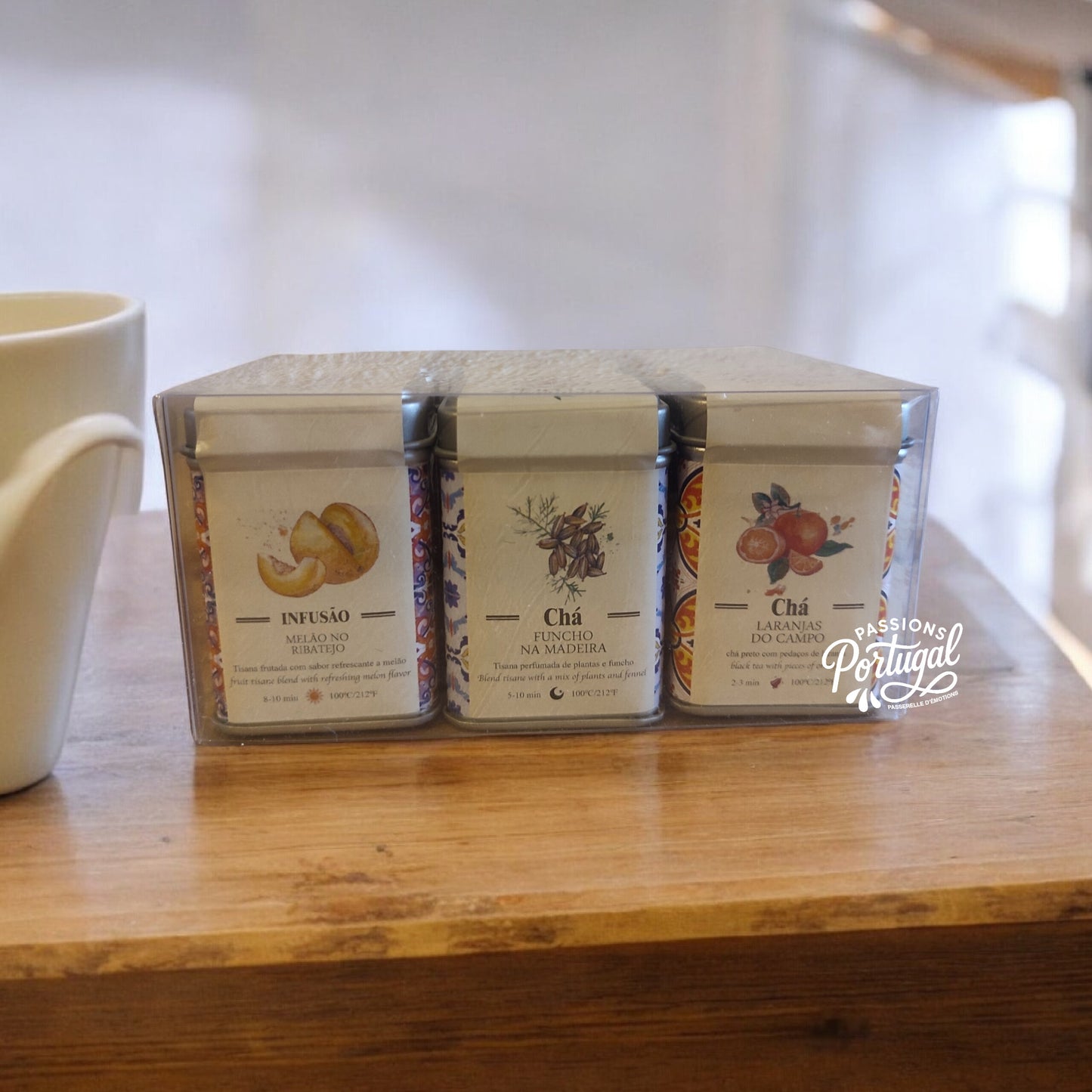 Coffret découverte de thés & infusions portugais