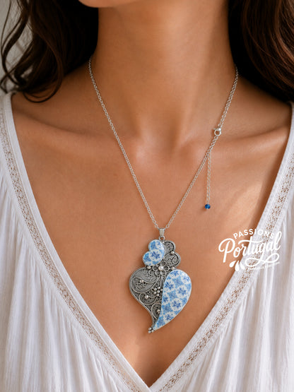 Collier Coeur de Viana "Coração de Viana" (sans perle)