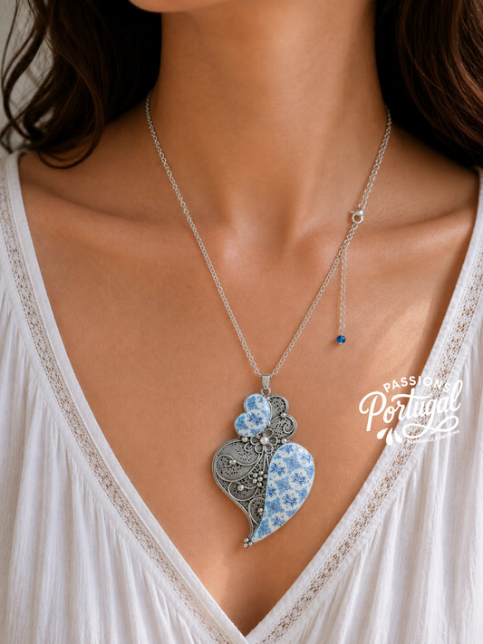 Collier Coeur de Viana "Coração de Viana" (sans perle)
