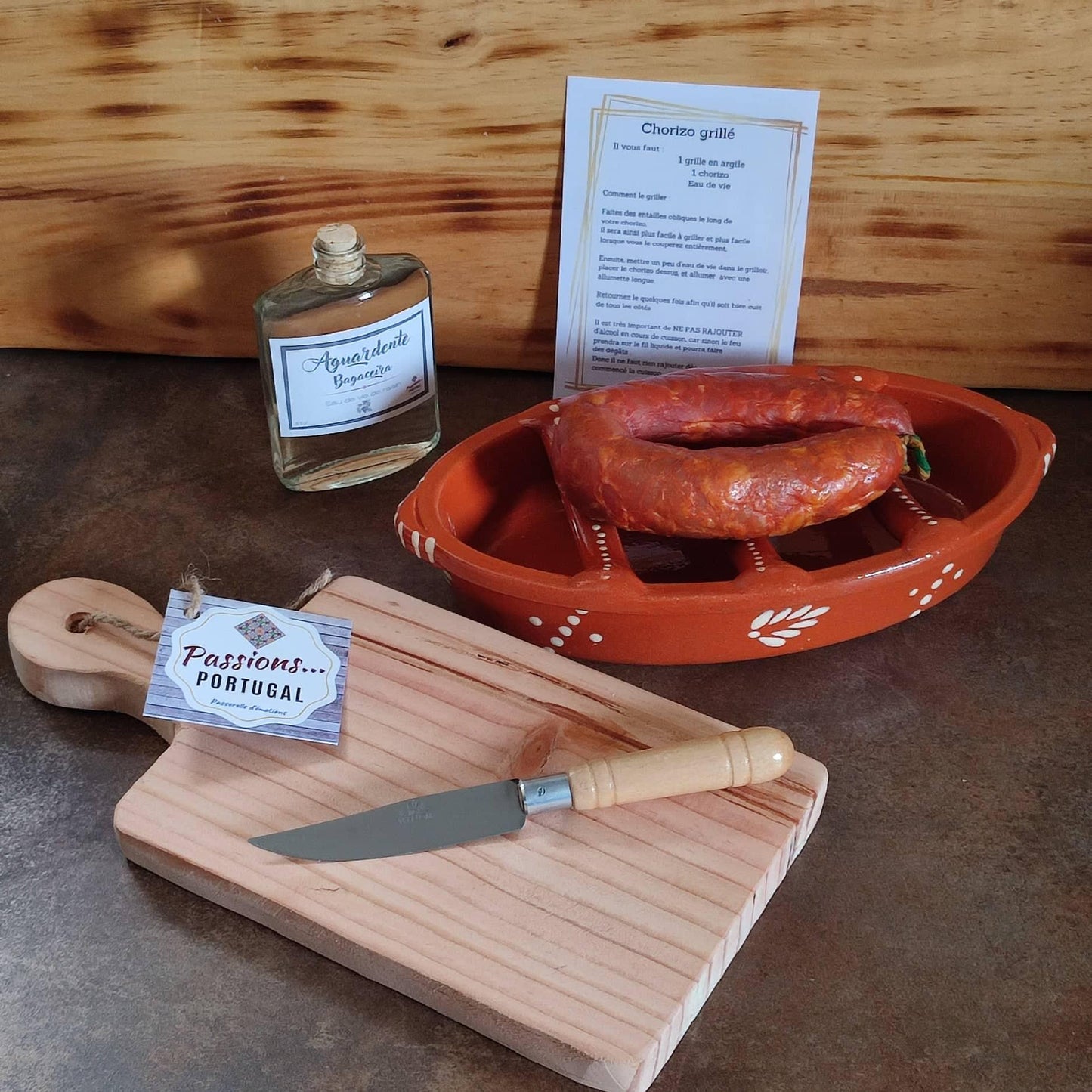 Kit découverte Chorizo grillé Chouriço assado