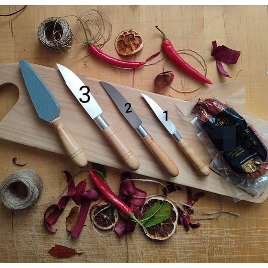 Couteau inox & bois N°3