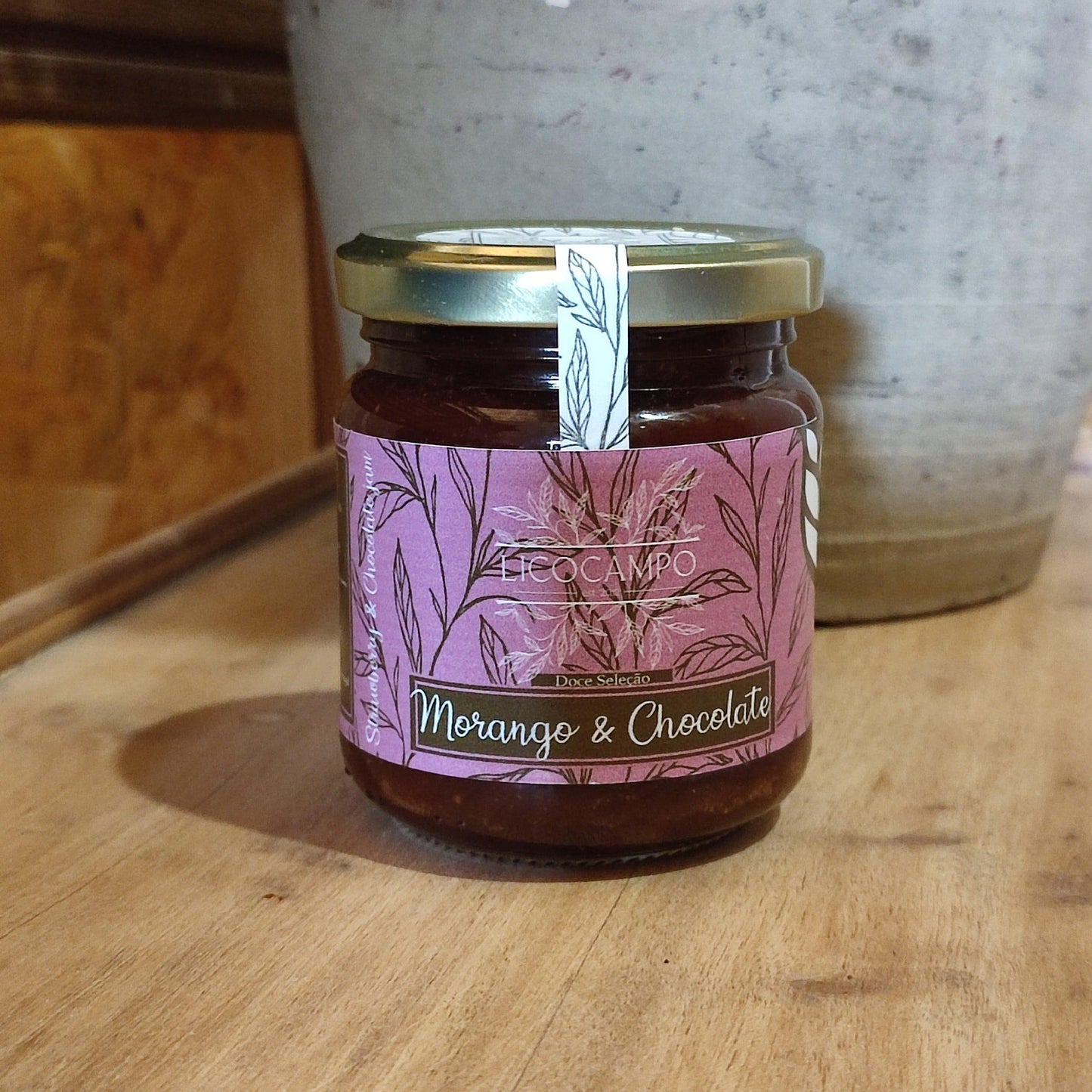 Confiture Fraise & Chocololat morango & chocolate