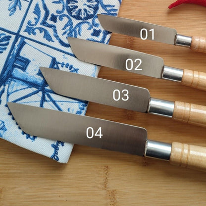 Couteau inox & bois n° 02