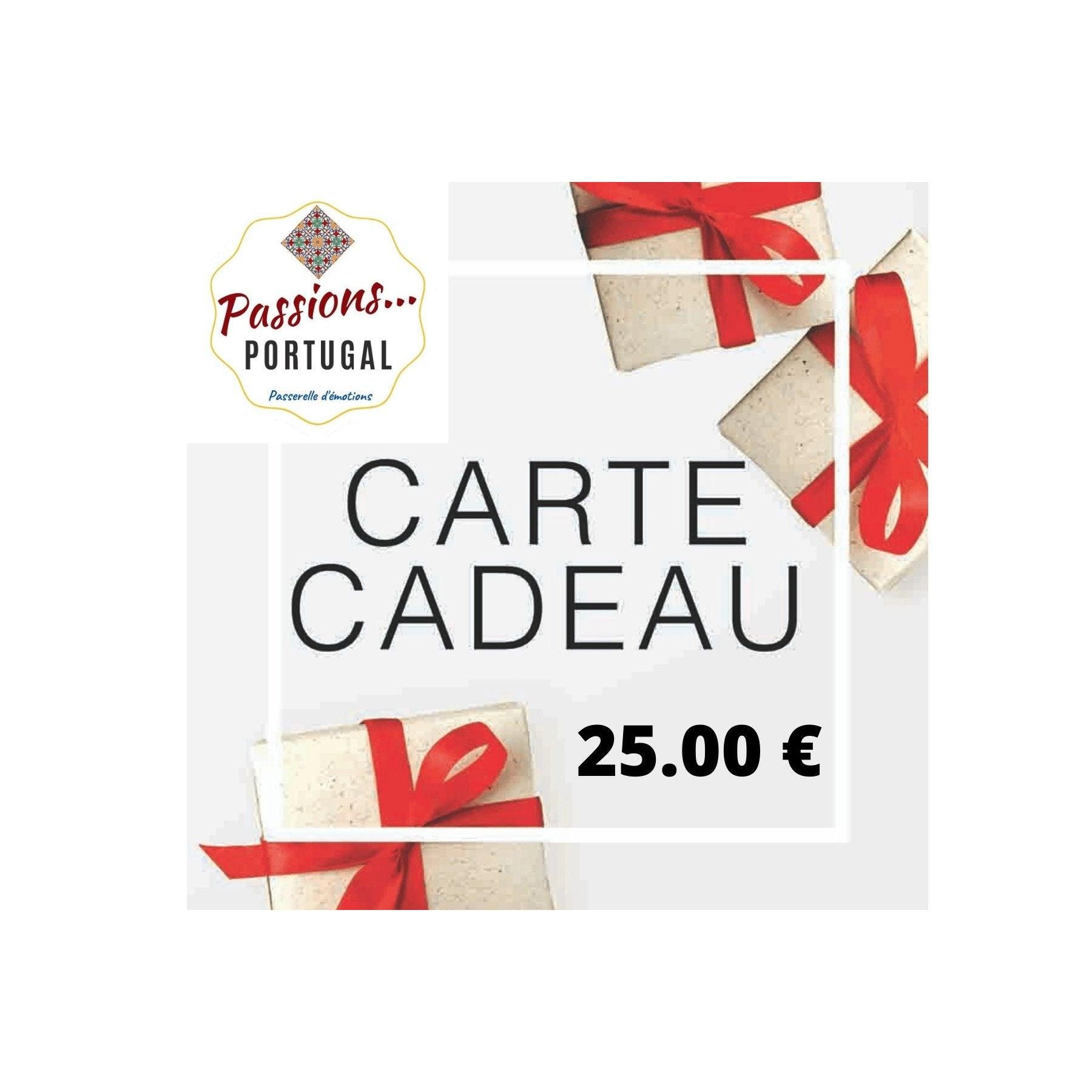 Carte cadeau 25€