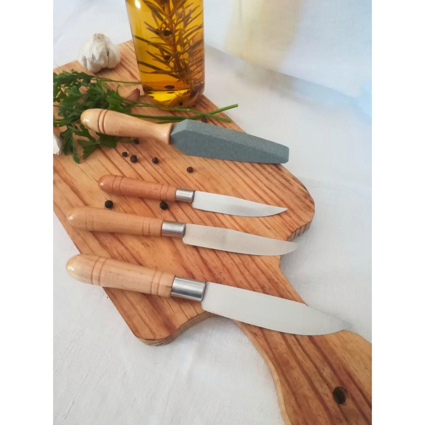 Couteau inox & bois N°2