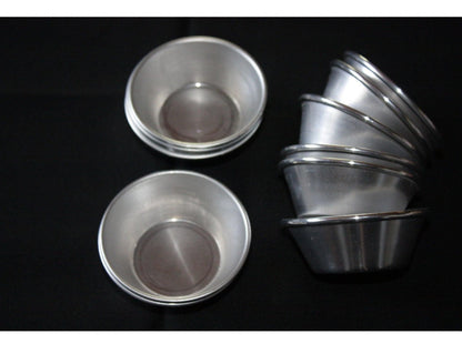 MOULE original portugais en aluminium pour PASTEL DE NATA, petit gâteau crémeux portugais.